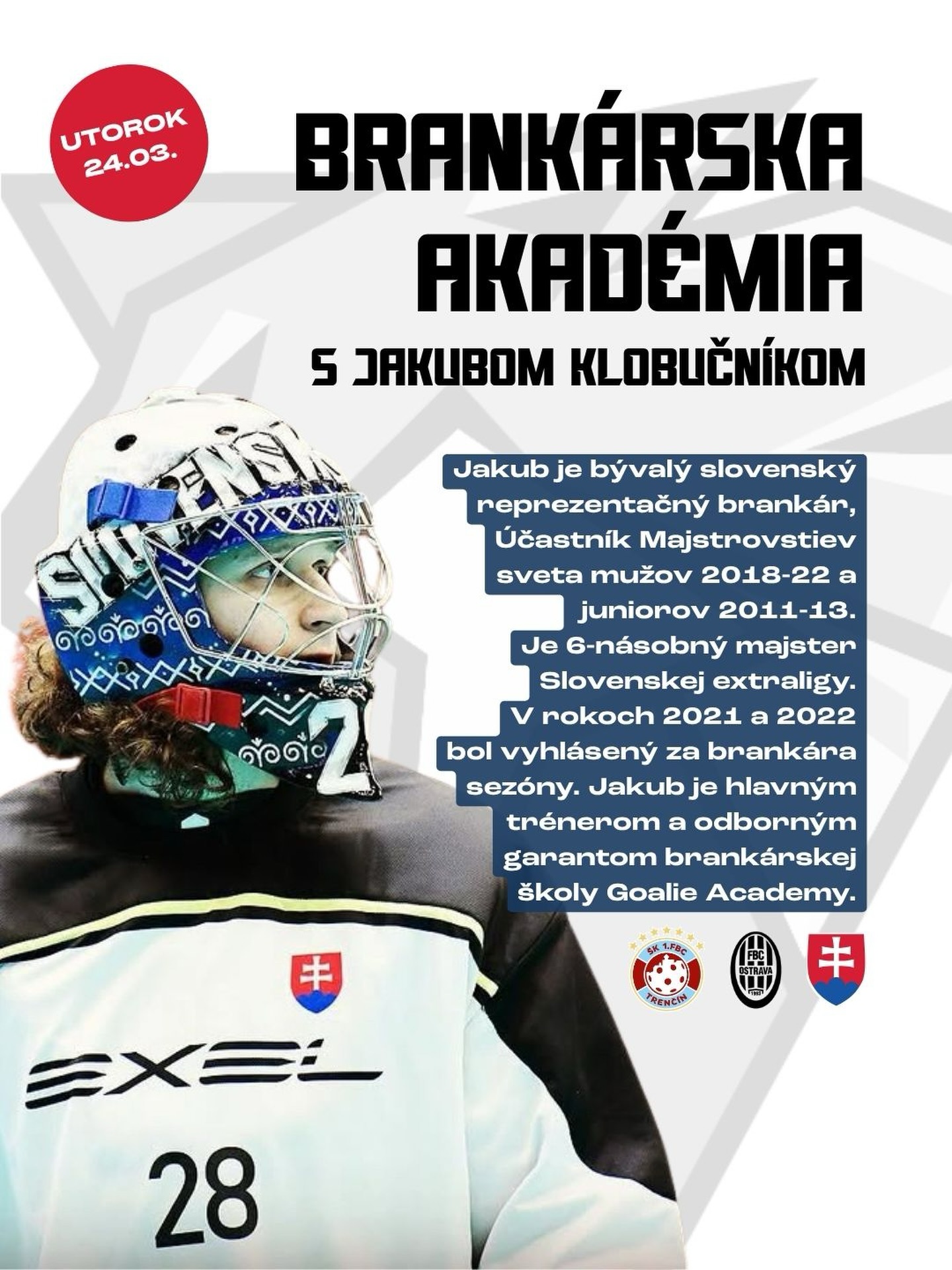 GOALIE ACADEMY S JAKUBOM KLOBUČNÍKOM